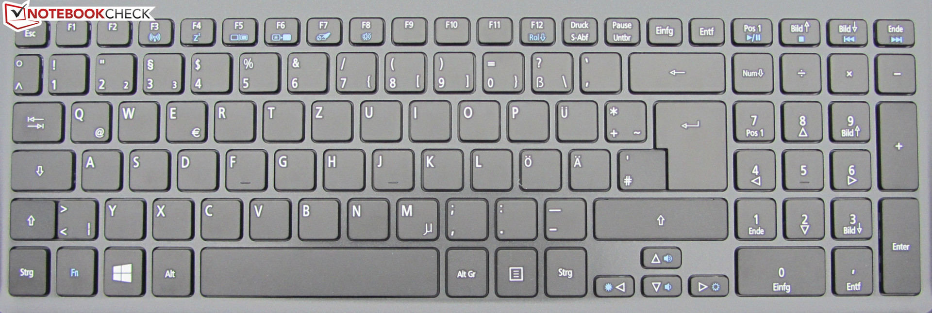 صفحه‌کلید Acer Aspire E1-572G