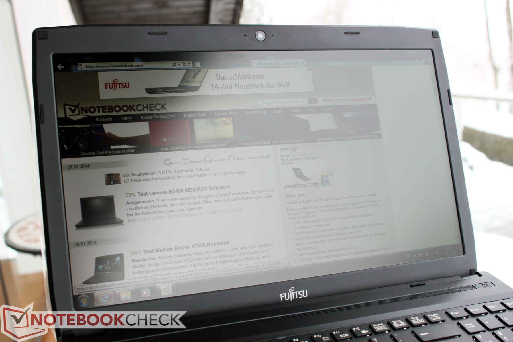 نمایشگر Fujitsu LifeBook AH544