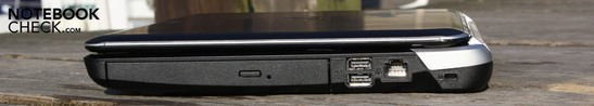 درگاه‌ها و اتصالات Fujitsu Lifebook LH531