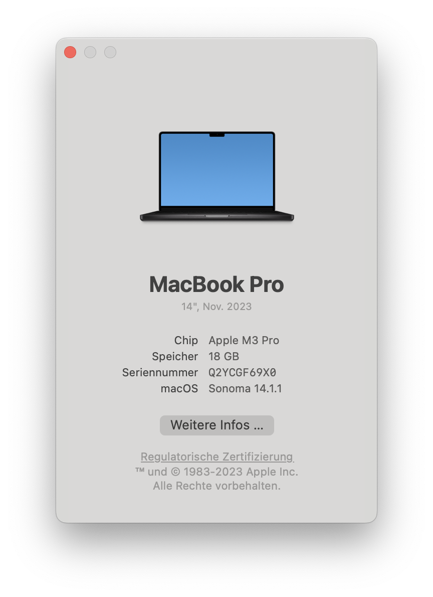 مک‌بوک پرو ۱۴ با M3 Pro