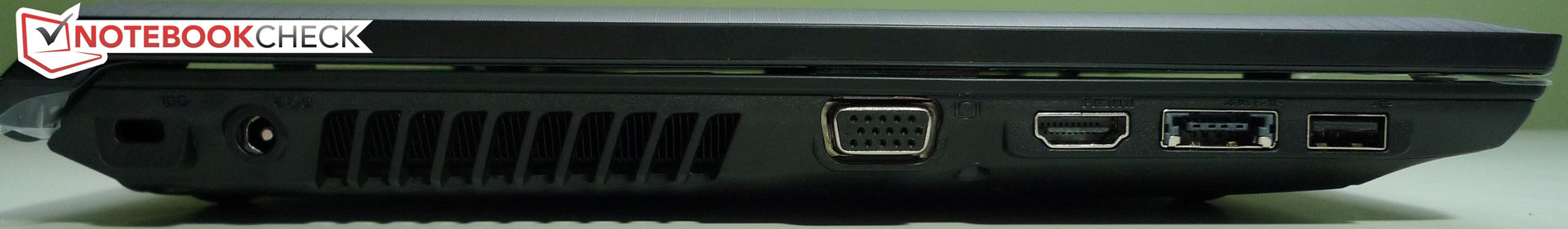 پورت‌ها و اتصالات Lenovo B570