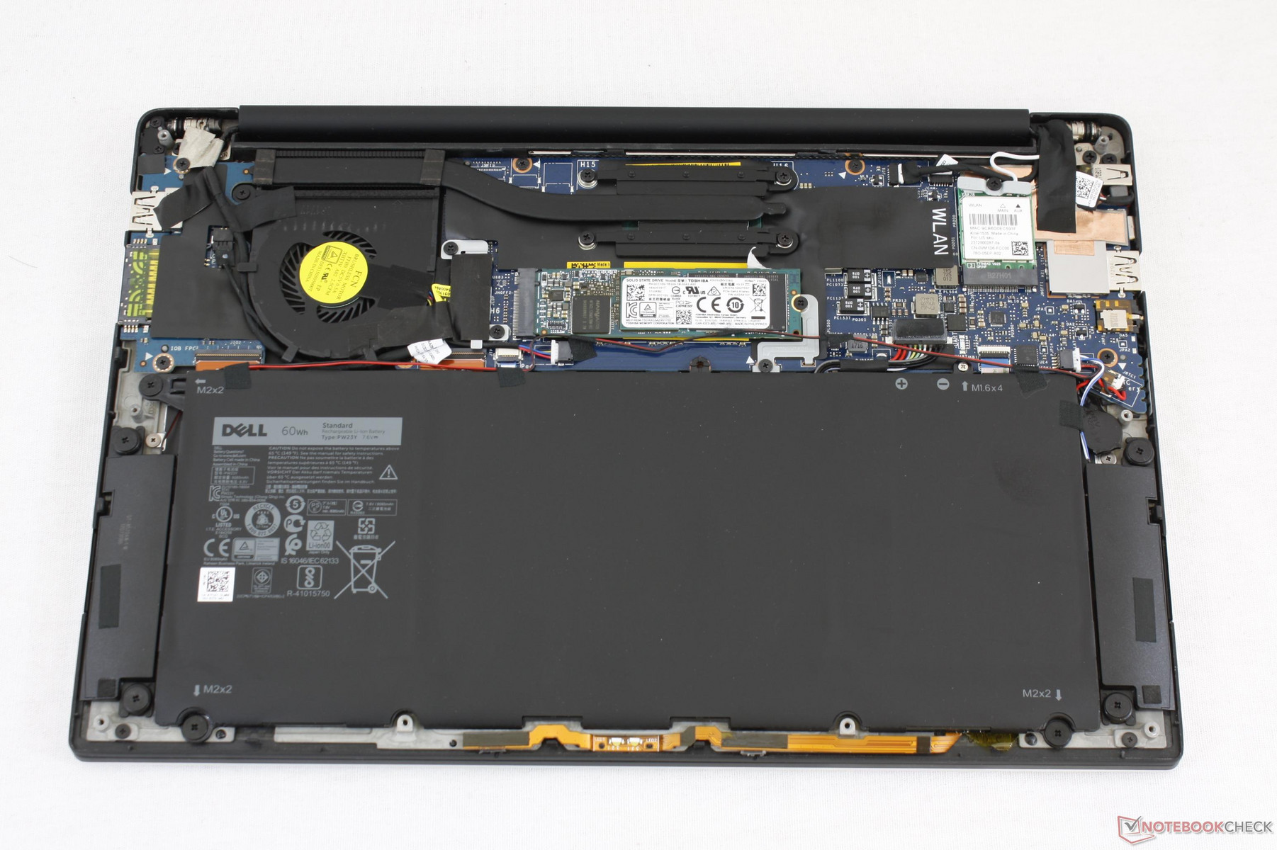 کارت‌خوان SD لپ تاپ Dell XPS 13