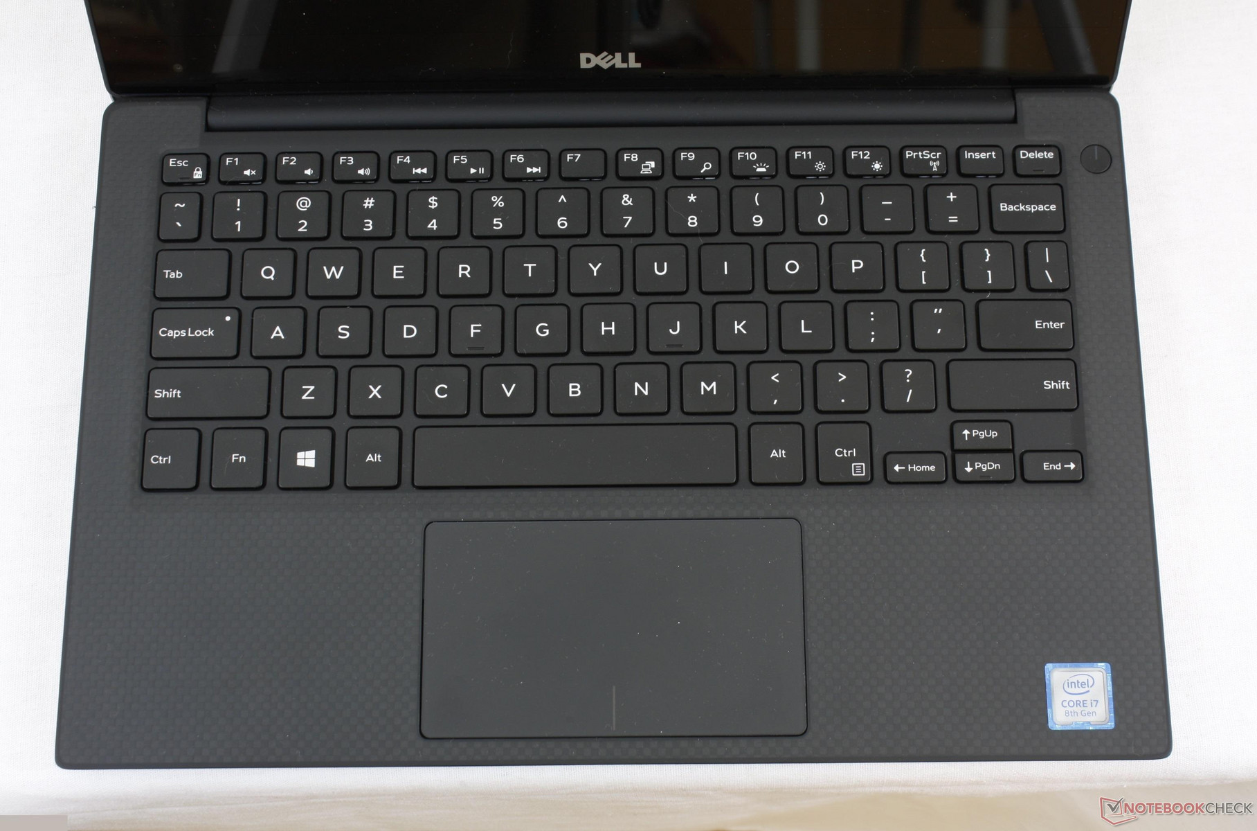 صفحه‌کلید و تاچ‌پد Dell XPS 13-1016