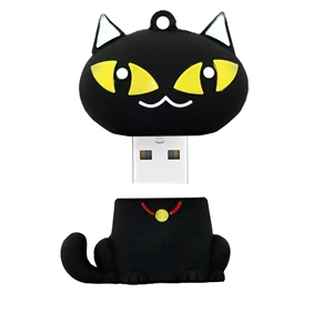 فلش مموری دایا دیتا طرح Black Cat مدل PF1054 ظرفیت 16 گیگابایت