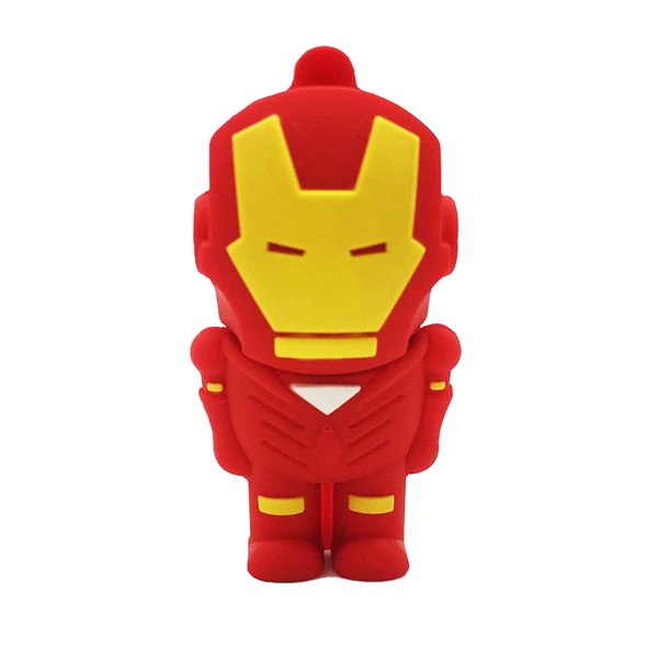 فلش مموری طرح مرد آهنی مدل Ul-Iron man01 ظرفیت 32 گیگابایت