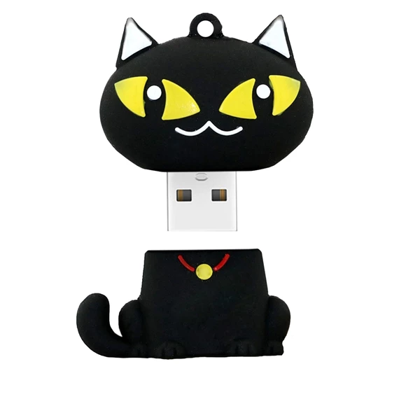 فلش مموری دایا دیتا طرح Black Cat مدل PF1054 ظرفیت 16 گیگابایت