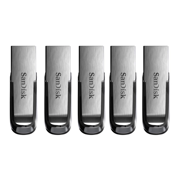 فلش مموری سن دیسک مدل Ultra Flair CZ73 ظرفیت 32 گیگابایت بسته 5 عددی