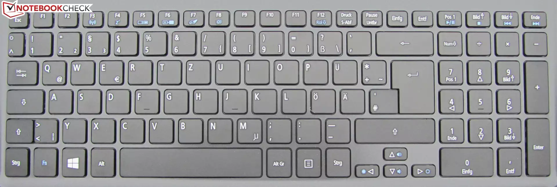 صفحه‌کلید Acer Aspire E1-572G